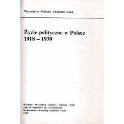 Życie polityczne w Polsce 1918-1939