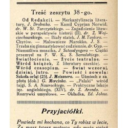 Tęcza. Ilustrowane pismo tygodniowe. R.3 (1929). Z. 38 (21 września 1929) / Edmund John / Chyrów / Poznań Pawilon Łowiectwa i pr