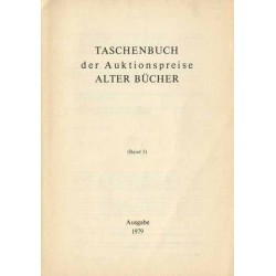 Taschenbuch der Auktionspreise Alter Bücher. Bd.5 (1979)