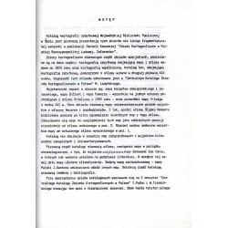Katalog zbiorów kartograficznych
