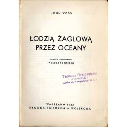 Łodzią żaglową przez oceany