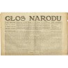 Głos Narodu. R.25 (1917). Nr 105 (4 maja 1917). Wydanie poranne