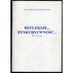 Refleksje... Dyskursywność... Wiersze