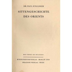 Sittengeschichte des Orients