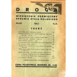 Droga. Miesięcznik poświęcony sprawie życia polskiego. R.10 (1931). Nr 10