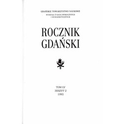 Rocznik Gdański. T.55. z.2 (1995)
