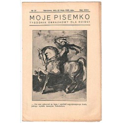Moje Pisemko. R.26 (1928). Nr 22 (26 maja 1928)