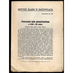 Powstania ludu górnośląskiego w XVIII i XIX wieku