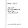 Od ziem postulowanych do ziem odzyskanych