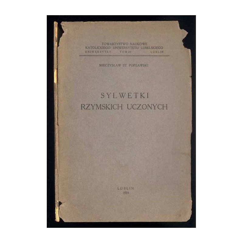 Sylwetki rzymskich uczonych