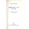 Pamiętnik z lat 1862-1864