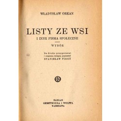 Listy ze wsi i inne pisma społeczne. Wybór