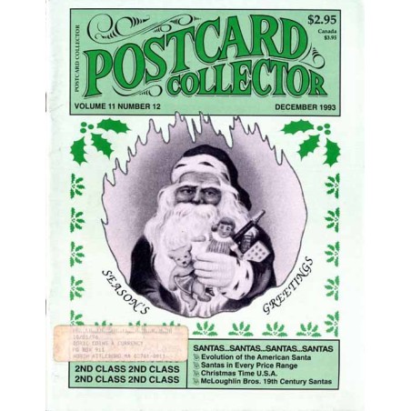 Postcard Collector. Vol.11 (1993). Nr 12 (December 1993)
