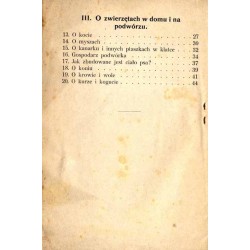 Nauka o rzeczach i przyrodzie. Dla niższych klas szkół powszechnych (pisownia według uchwał Akad. Umiej. z dnia 15 stycznia 1918