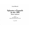Fajkarstwo w Przemyślu do roku 1945. Wybrane zagadnienia. Informator Muzeum Dzwonów i Fajek Oddziału Muzeum Narodowego Ziemi Prz