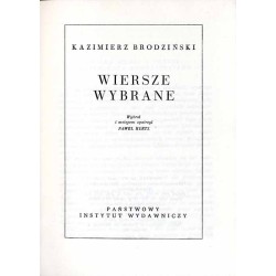 Wiersze wybrane