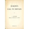 Europe’s call to Britain