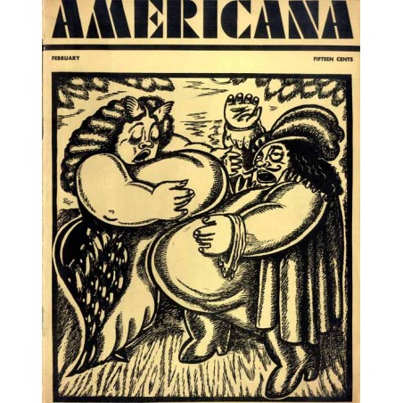 Americana. A Magazine of Pictorial Satire. 1932. Vol. I, No. 1 (February 1932)