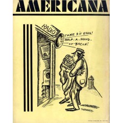 Americana. A Magazine of Pictorial Satire. 1932. Vol. I, No. 1 (February 1932)