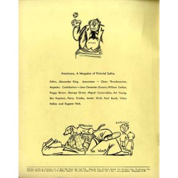Americana. A Magazine of Pictorial Satire. 1932. Vol. I, No. 1 (February 1932)