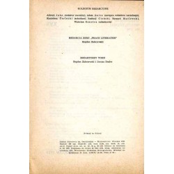 Acta Universitatis Wratislaviensis. Prace Literackie. Nr 17 (1975)