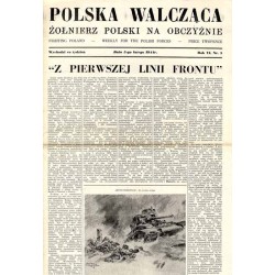 Polska Walcząca - Żołnierz Polski na Obczyźnie. Fighting Poland. Weekly for the Polish Forces. R.6 (1944). Nr 5 (5 lutego 1944)