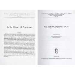 Na pozytywistycznej niwie