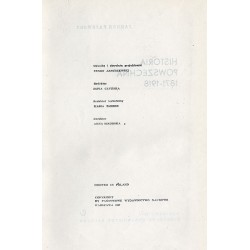 Historia powszechna 1871-1918