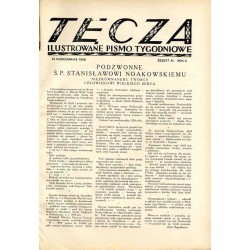 Tęcza. Ilustrowane pismo tygodniowe. R. 2 (1928). Z. 41 (13 października 1928) / Józef Kluska-Stawowski / Stanisław Noakowski /