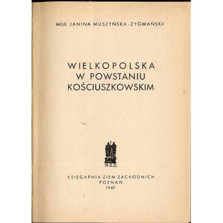 Wielkopolska w powstaniu kościuszkowskim