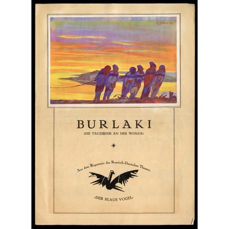 Burlaki nach einem alten Wolga-Lied [na okładce: Burlaki.(Die Tauzieher an der Wolga)]
