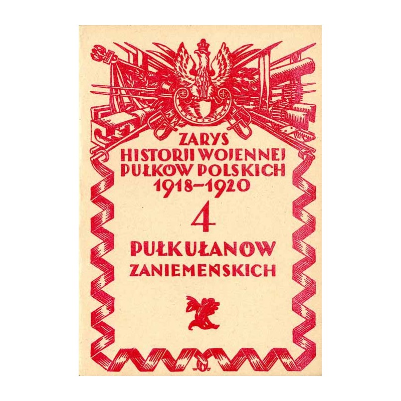 Zarys historji wojennej 4-go pułku ułanów zaniemeńskich