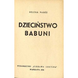 Dzieciństwo babuni