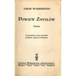 Powiew zmysłów. Powieść