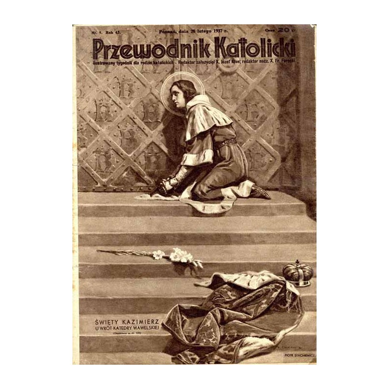 Przewodnik Katolicki. Ilustrowany tygodnik dla rodzin katolickich. R. 43 (1937). Nr 9 (28 lutego 1937) / św. Kazimierz / Cejlon