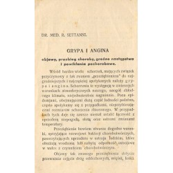 Przeciwdziałanie i leczenie w grypie, anginie i wszystkich chorobach z tak zwanego "przeziębienia" i złej przemiany materji