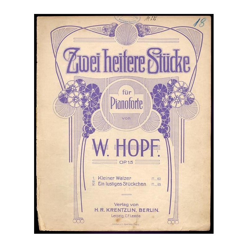Kleiner Walzer. Op. 15, No. 1