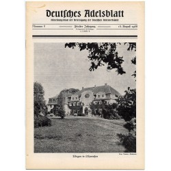 Deutsches Adelsblatt. 5. Jahrgang (1966). Nr 8 (15 VIII 1966) / Wogau in Ostpreußen
