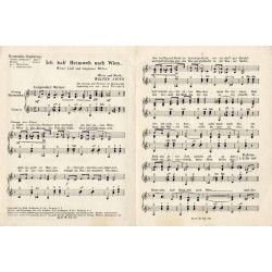 Ich hab' Heimweh nach Wien. Wiener Lied und langsamer Walzer