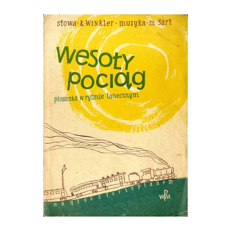 Wesoły pociąg. Piosenka w rytmie tanecznym