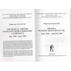 Kronika teatrów muzycznych PRL lipiec 1944 - czerwiec 1989
