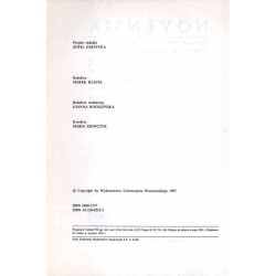 Novensia [Novaensia]. Badania ekspedycji archeologicznej Uniwersytetu Warszawskiego w Novae. Studia i materiały [T.5 (1993)]