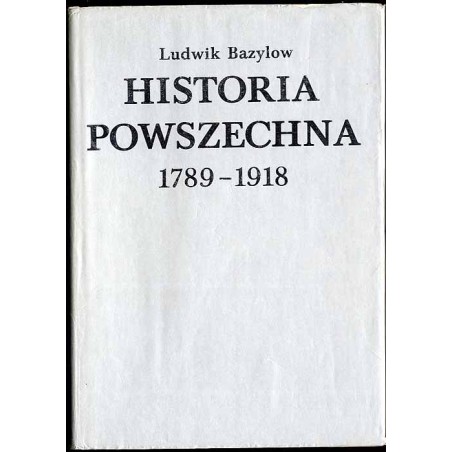 Historia powszechna 1789-1918