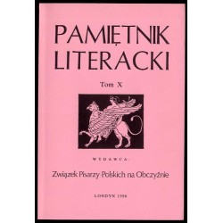 Pamiętnik Literacki. T.10