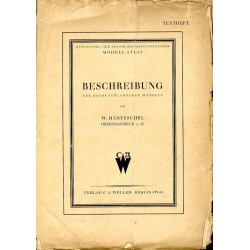 Die Praxis des modernen Maschinenbaues. Modellband. Beschreibung der sechs zerlegbaren Modelle. Modell-Atlas + Texheft (komplet)