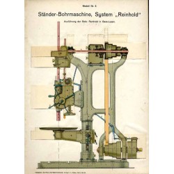 Die Praxis des modernen Maschinenbaues. Modellband. Beschreibung der sechs zerlegbaren Modelle. Modell-Atlas + Texheft (komplet)