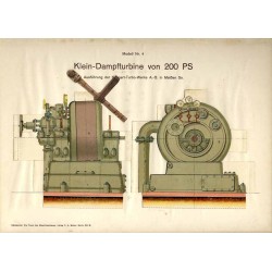 Die Praxis des modernen Maschinenbaues. Modellband. Beschreibung der sechs zerlegbaren Modelle. Modell-Atlas + Texheft (komplet)