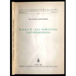Walka o cele powstania listopadowego (od 29 listopada 1830 r. do lutego 1831 r.)