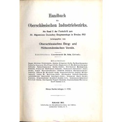 Der Bergbau im Osten des Königreichs Preussen. T.2: Handbuch des Oberschlesischen Industriebezirks