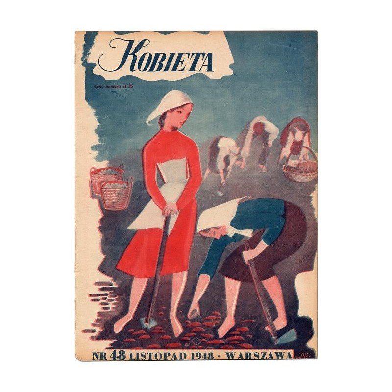 Kobieta. Tygodnik. 1948. Nr 48 (Listopad 1948) [Aniela Kulesza]
